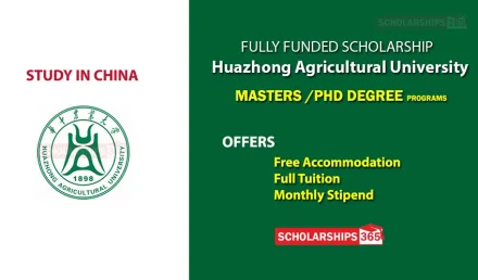 Huazhong Agricultural University Scholarship 2020 - Fully Funded