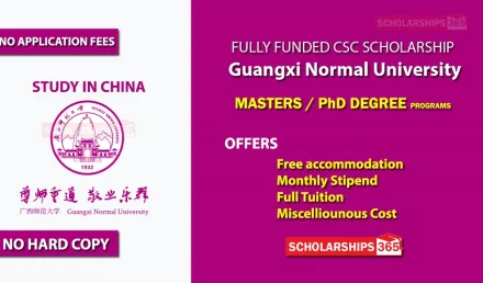 Guangxi Normal University CSC Scholarship 2020 - Fully Funded