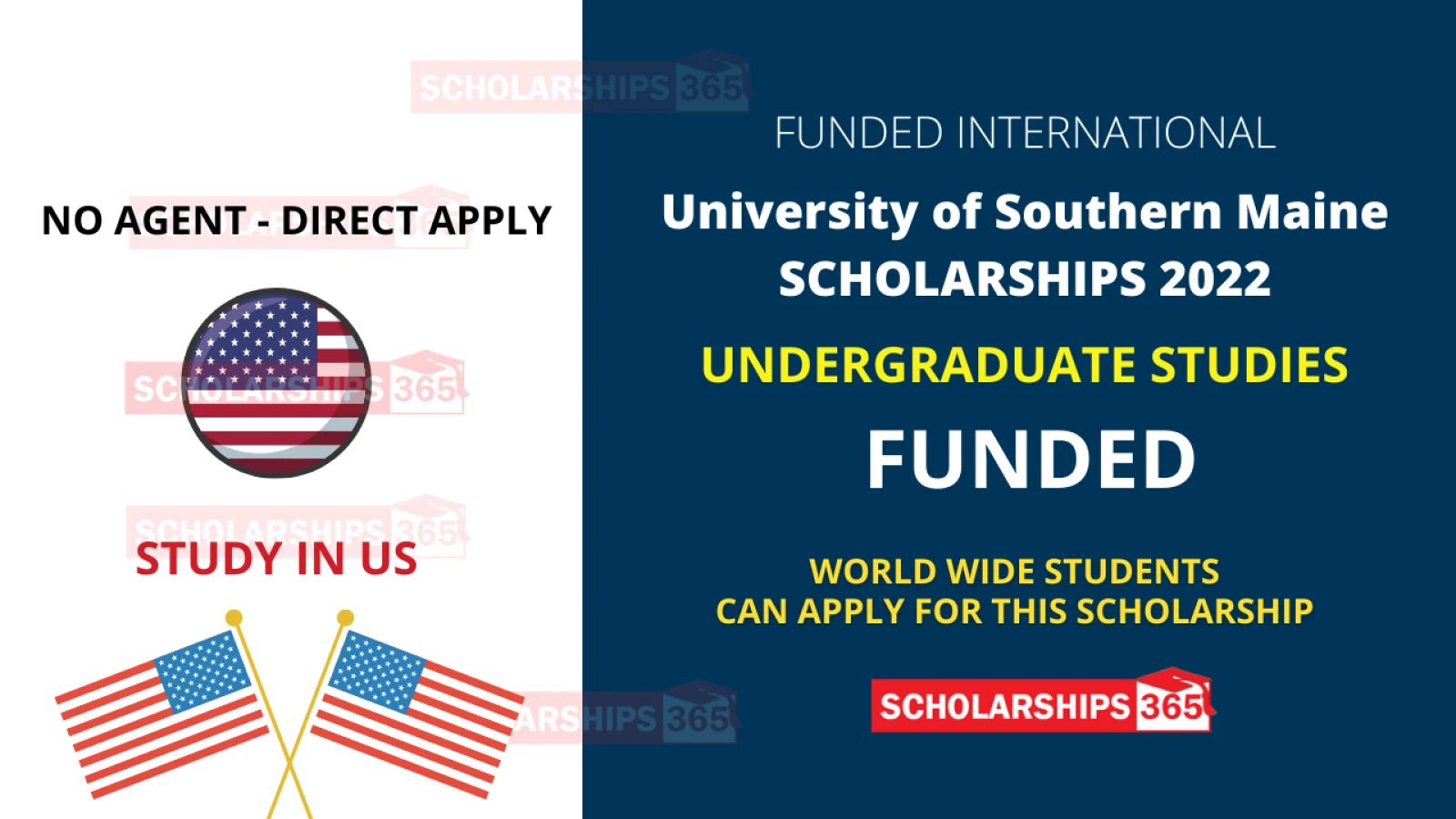 University of Southern Maine, 2022 USA - International Scholarships