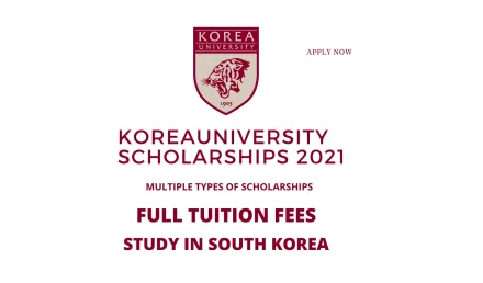 Korea University Scholarship 2021 - Spring - Study in Korea