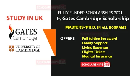 Gates Cambridge Scholarship 2021 in UK - Fully Funded