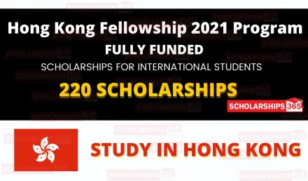 Hong Kong 300 PhD Fellowship Scheme Program 2021-22 - Fully Funded