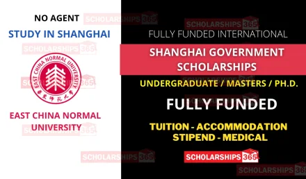 East China Normal University Shanghai Government Scholarship 2023 - Fully Funded