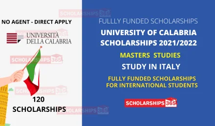 University of Calabria Scholarships 2021-22 in Italy - Free Study in Italy