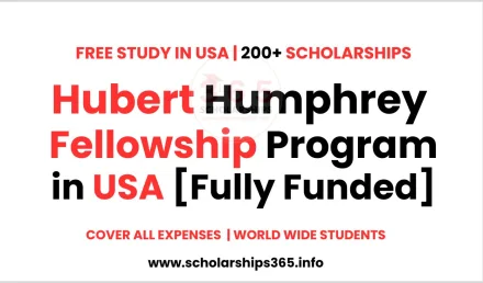 Hubert Humphrey Fellowship Program 2026-2027 in USA | Fully Funded