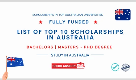 Top 10 Scholarships in Australia 2024-2025 for International Students