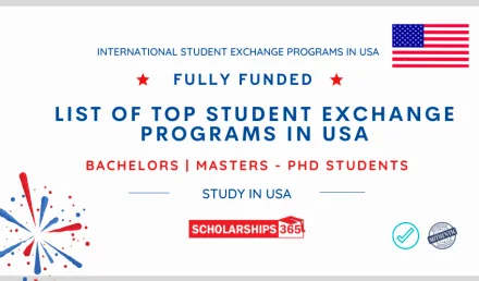 Fully Funded Student Exchange Programs 2024 in USA