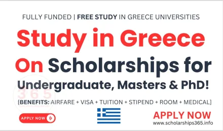 Study in Greece on Scholarships for Undergraduate, Masters & PhD