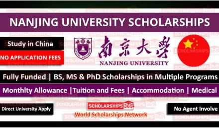 Nanjing University Scholarship 2025 Fully Funded | CSC Scholarships 2025