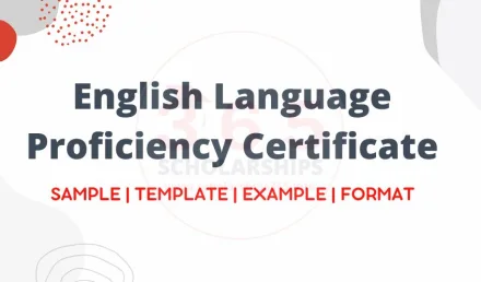 English Proficiency Certificate with Sample | Certificate of English Proficiency