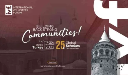 Turkey International Volunteer Forum 2022 | Fully Funded | HISA IVF 2022