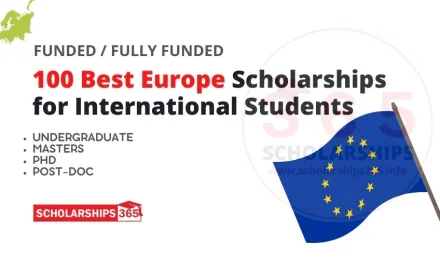 100 Best Europe Universities with Scholarships for international students
