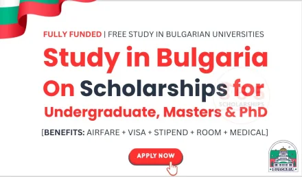 Study in Bulgaria on Scholarships for Undergraduate, Masters & PhD