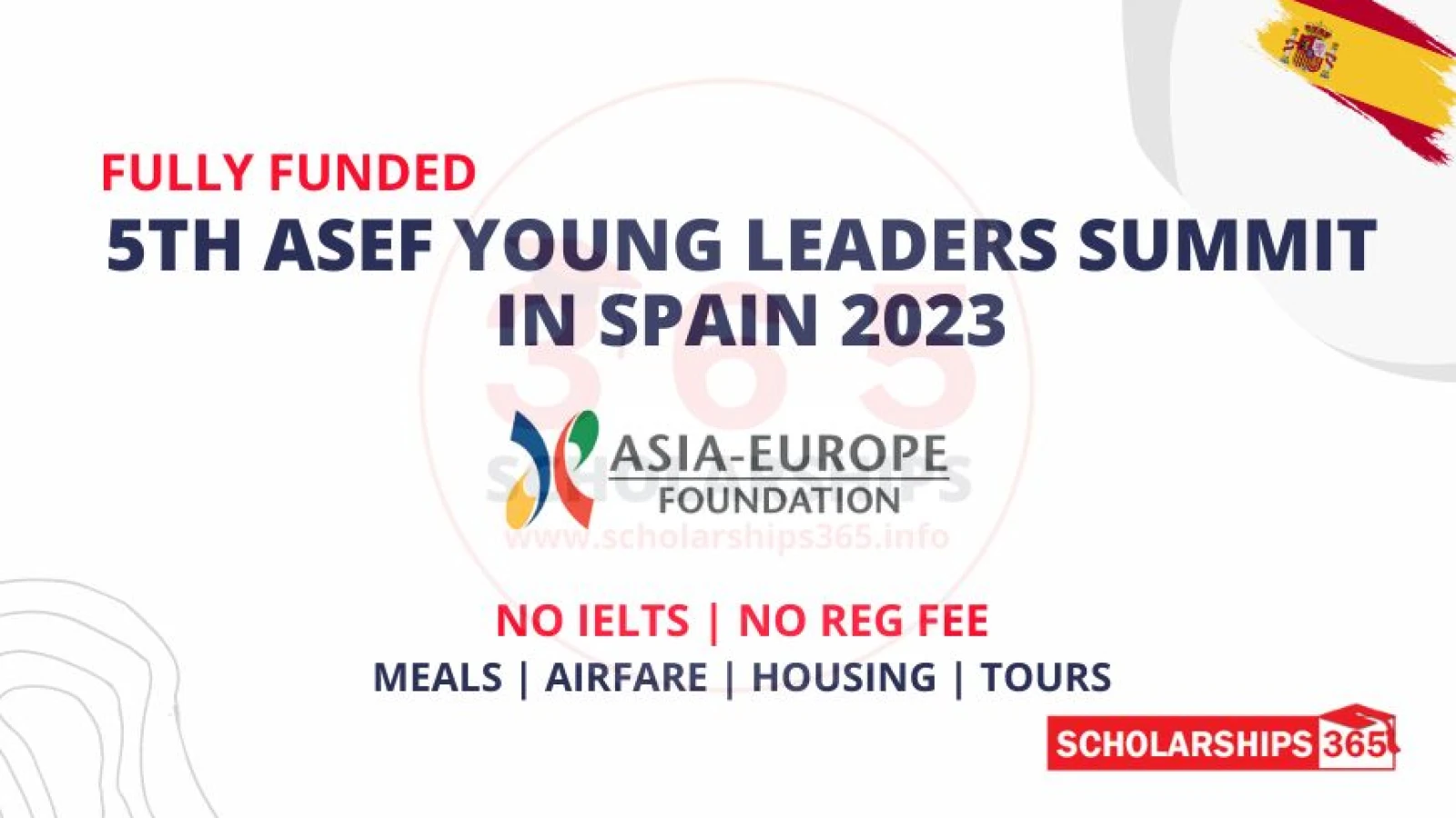 5th ASEF Young Leaders Summit in Spain 2023 | Fully Funded