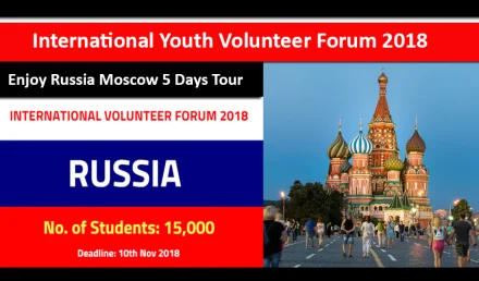International Volunteer Forum Russia 2018-19 Funded