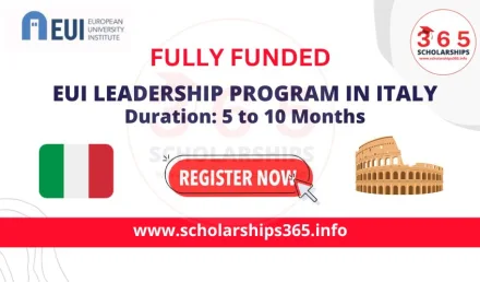 EUI Leadership Program in Italy 2024 | Fully Funded