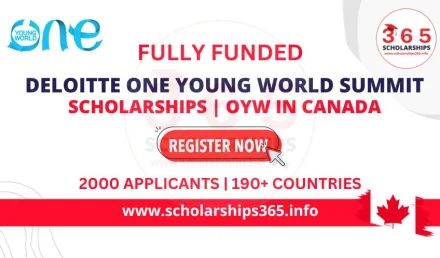 Deloitte | One Young World | Scholarship 2024 in Canada | Fully Funded