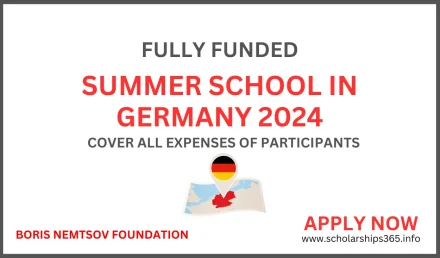 Boris Nemtsov Foundation Summer School in Germany 2024 | Fully Funded