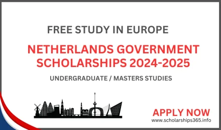 Netherlands Government Scholarship 2024-2025 | NL Scholarship Program