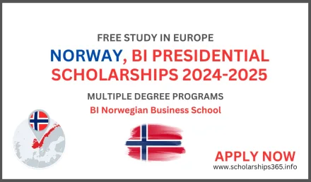 Bi Presidential Scholarship 2024-2025 in Norway for International Students