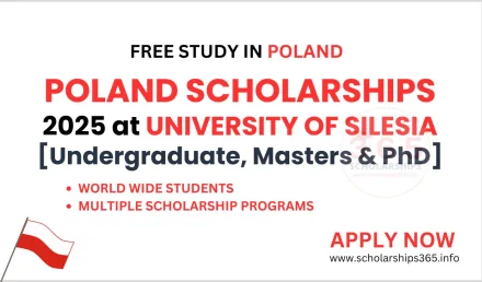 Poland Scholarships 2025 [University of Silesia Scholarships for Study in Poland]