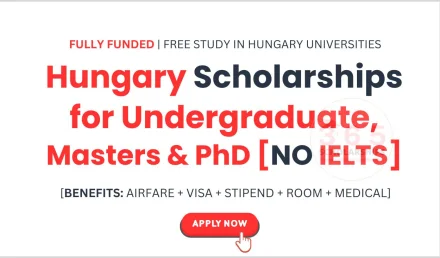 Hungary Scholarships 2026-2027 for Undergraduate, Masters & PhD