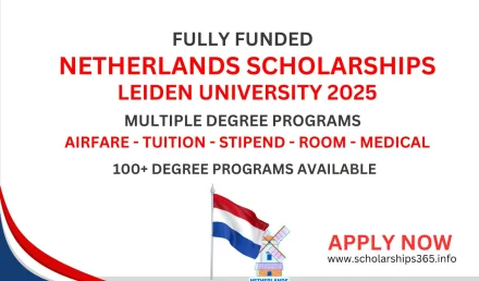 Netherlands Scholarship 2025-2026 [Leiden University Fully Funded Scholarships]