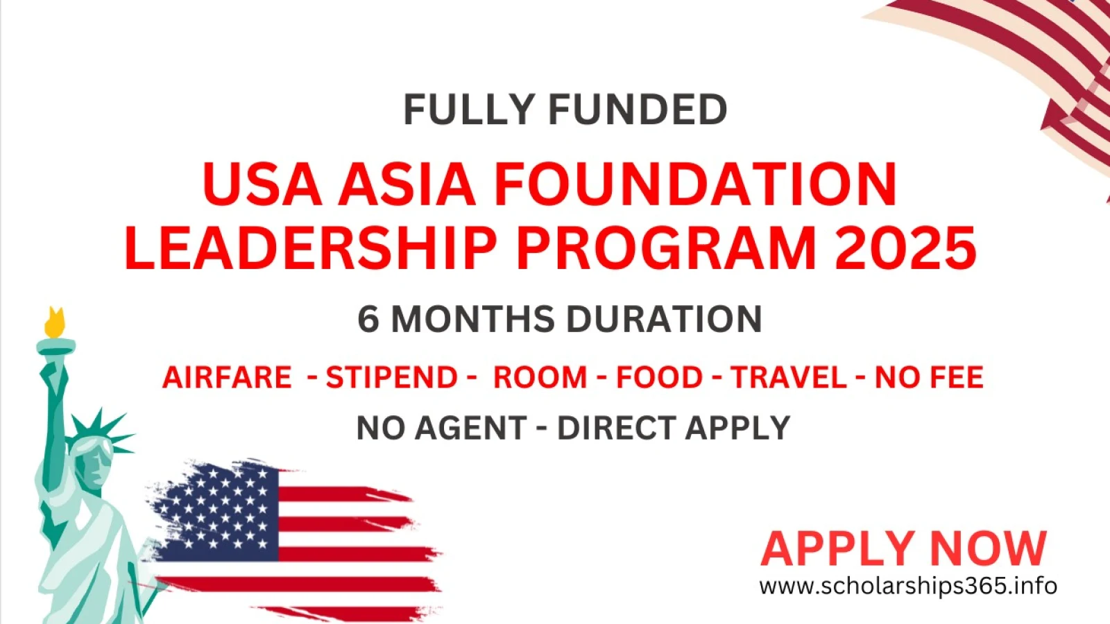 USA Asia Foundation Leadership Program 2025 [Fully Funded Opportunity]