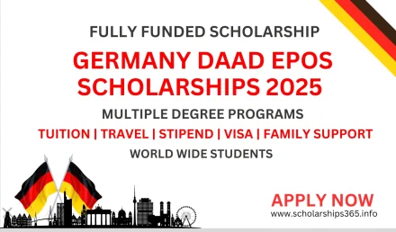 DAAD EPOS Scholarship in Germany (Fully Funded)