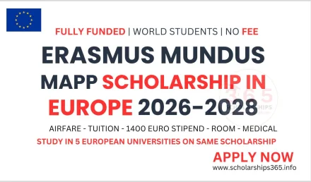 Erasmus Mundus MAPP Scholarship in Europe 2026 [Fully Funded]