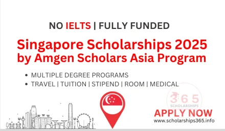 Singapore Scholarships 2025 by Amgen Scholars Asia Program [Fully Funded]