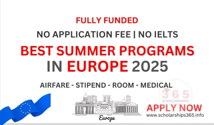 Best Summer programs in Europe 2025 [Fully Funded]