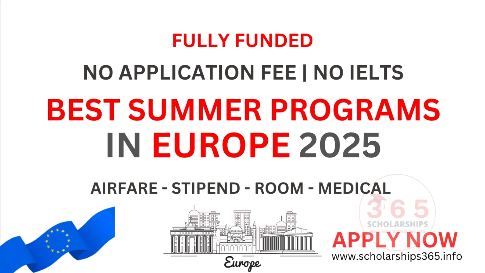 Best Summer programs in Europe 2025 [Fully Funded]