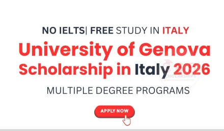 University of Genova Scholarship in Italy 2026 [Study in Italy]