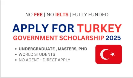 Apply for Turkey Government Scholarship 2025 [Fully Funded Scholarships]