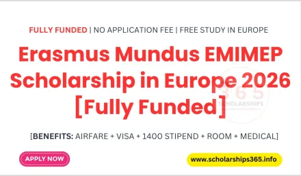 Erasmus Mundus EMIMEP Scholarship in Europe 2026 [Fully Funded]