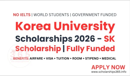 Korea University Scholarships 2026 [SK Global Scholarship | Fully Funded]