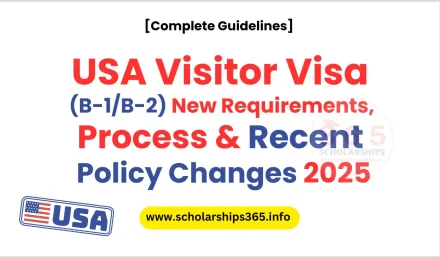 USA Visitor Visa (B-1/B-2) - New Requirements, Process, and Recent Policy Changes 2025